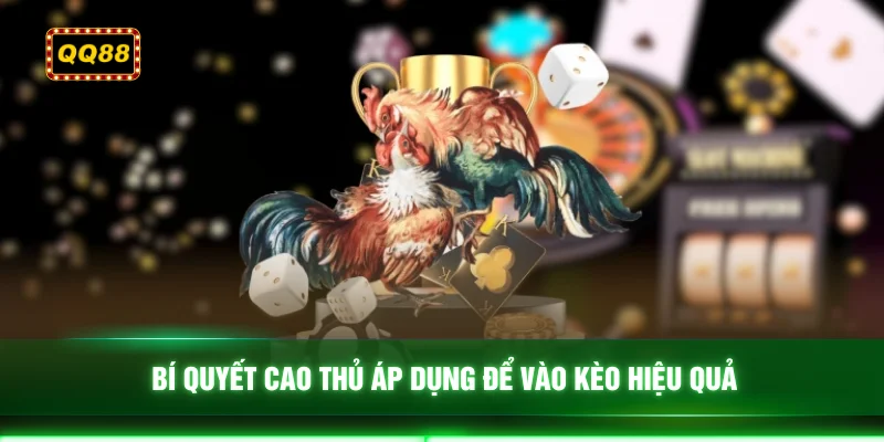 Bí quyết cao thủ áp dụng để vào kèo hiệu quả